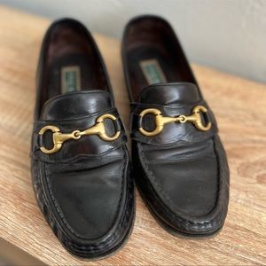 Vintage Cole Haan Horsebit style Leather loafers